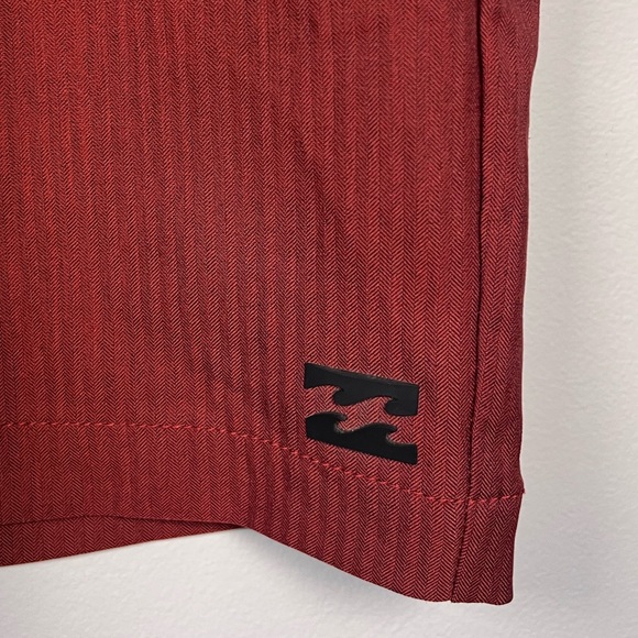 Billabong For Land And Water Board Shorts Size 36 Maroon Red - Picture 2 of 7
